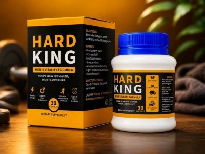 Hard King Men's Vitality Formula - 30 Capsules